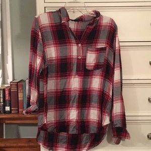 Francesca's plaid popover